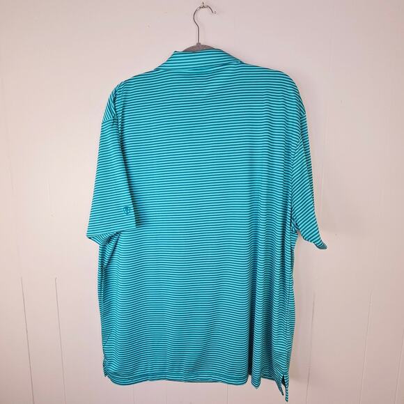 Pro Tour Cool Play Blue Athletic Golf Polo Shirt Men's Size XXL Activewear - Picture 3 of 8